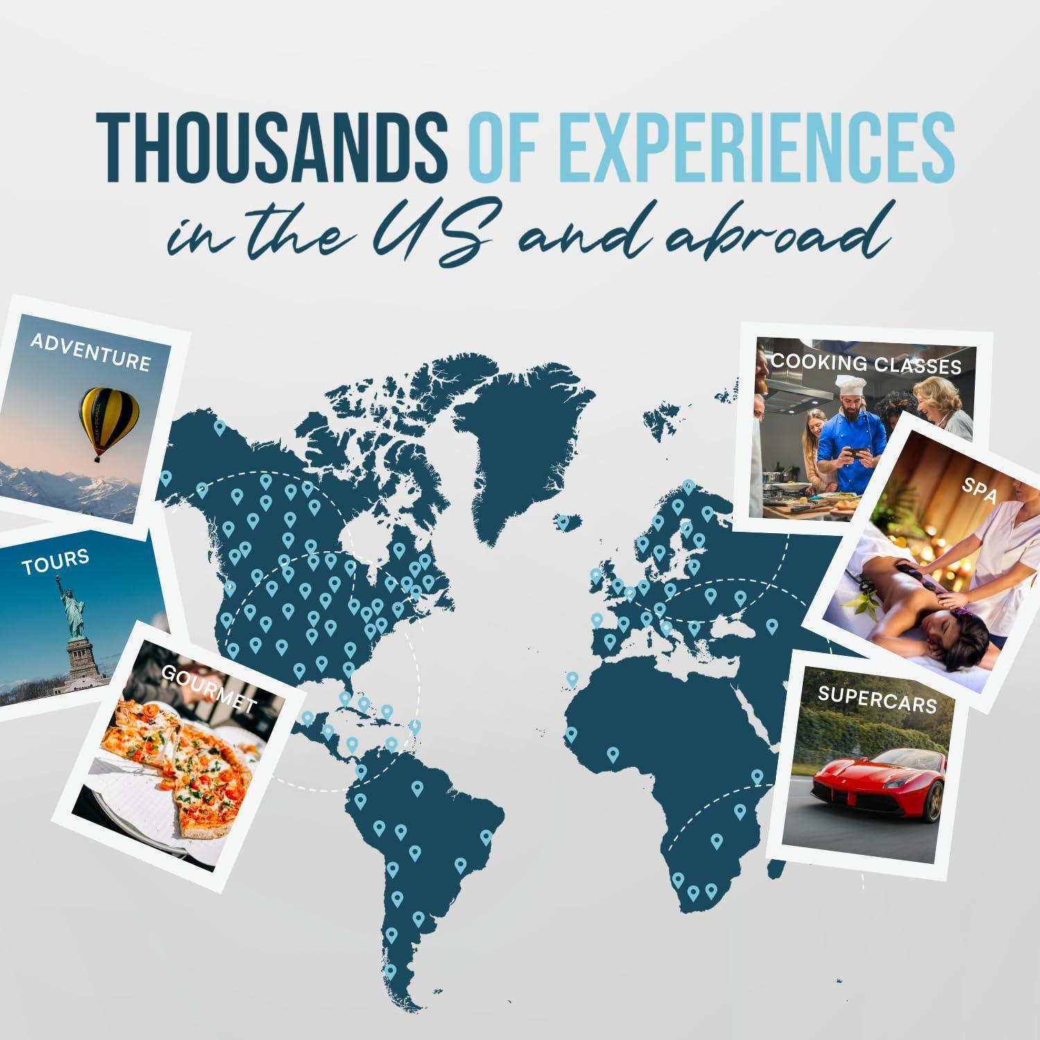Tinggly Tinggly - Adventure Awaits - Worldwide Experience Gift Box - Choose From 10,000+ Experiences