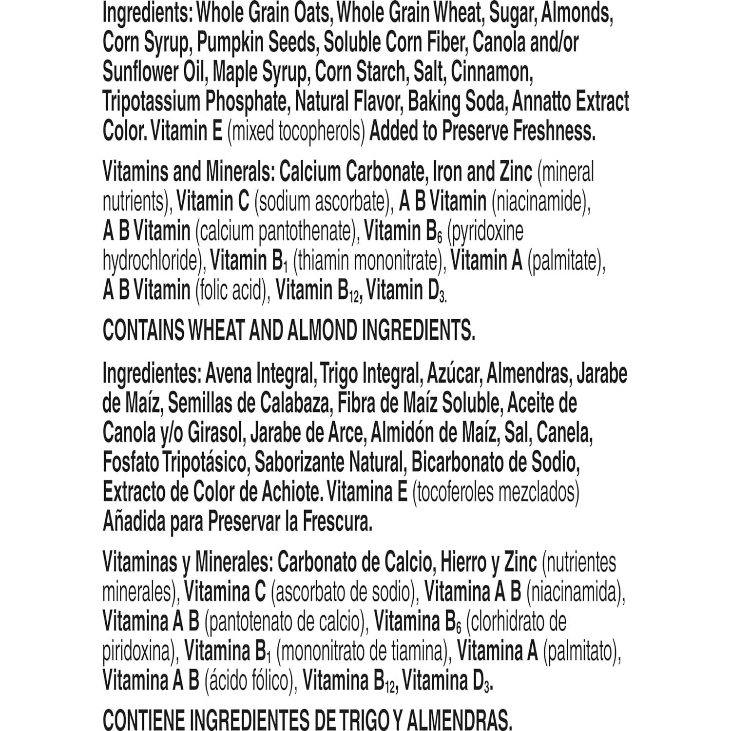 Cheerios Cheerios Hearty Nut Medley Breakfast Cereal, Maple Cinnamon Flavored, Made With Whole Grain, Family Size, 20 oz (Pack of 2)