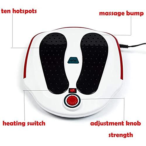 VEXIGO VEXIGO Electric Foot Massager Machine Circulation Vibration Blood Booster Electromagnetic, Deep Kneading Massaging Nodes, for Relieve Fatigue Sore
