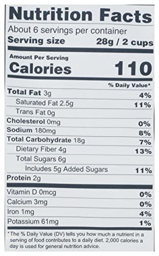 Lesserevil Lesser Evil Organic Himalayan Sweetness Popcorn, Gluten Free, Non GMO, 6.4 Ounces (Pack Of 12)