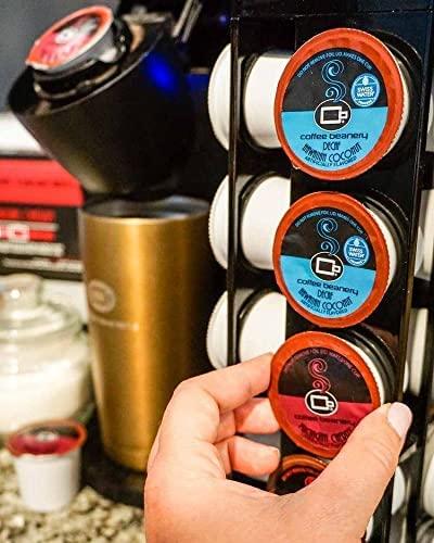 Coffee Beanery Hawaiian Coconut Decaf Coffee Pods by Coffee Beanery | 48ct Bulk Flavored Decaf Coffee Pods Medium Roast Coffee Pods| 100% Specialty Arabica Coffee| Gourmet Coffee Pods