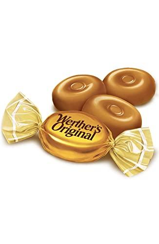 CANDYRIFIC Werthers Original Hard Caramel Candy Individually Wrapped, 3.75 LBS | SameDay Shippers Offers free Pen