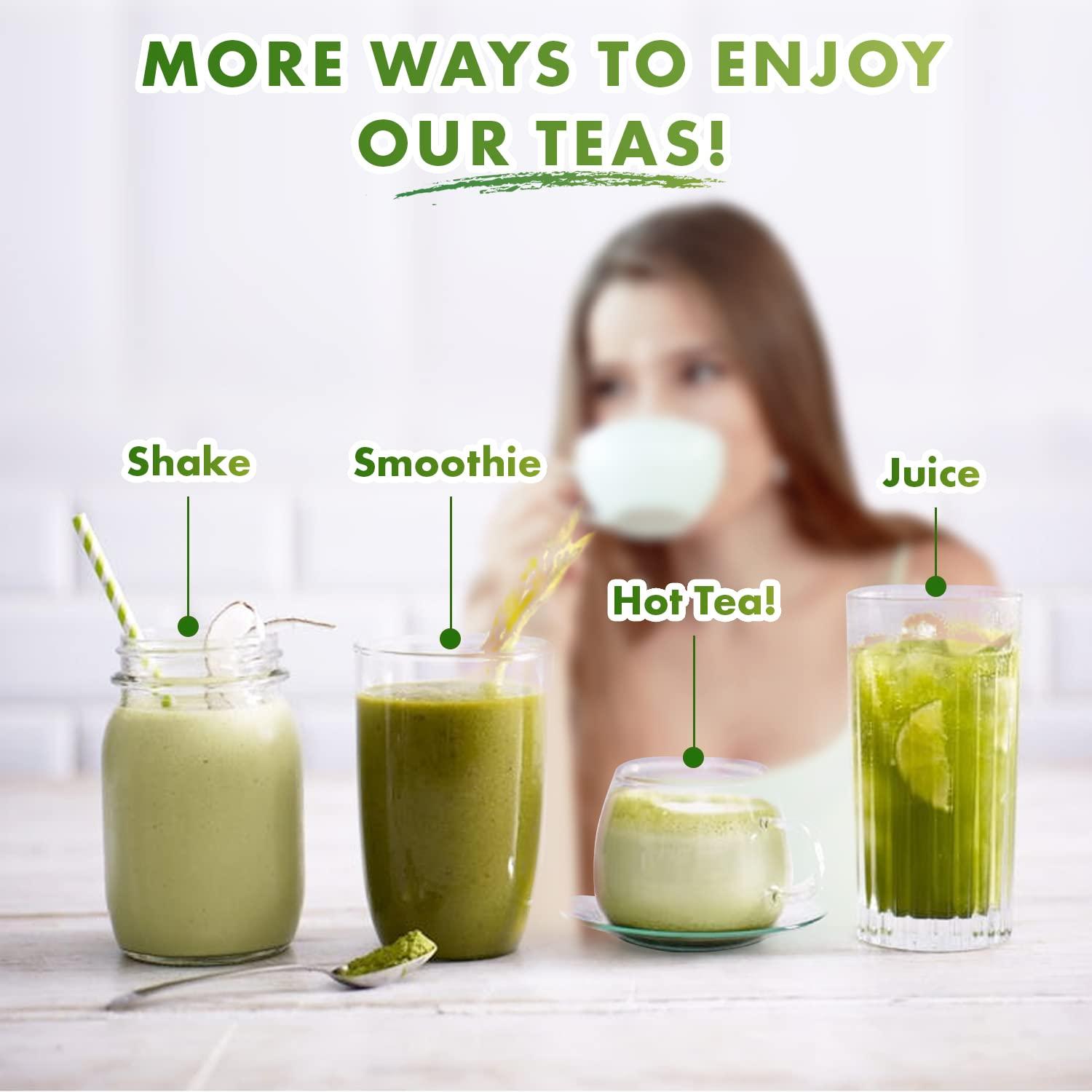 Opportuniteas Opportuniteas Grass Fed Unflavored Whey Protein & Liver Detox Matcha Tea - Support your muscles while cleansing your liver - Bundle