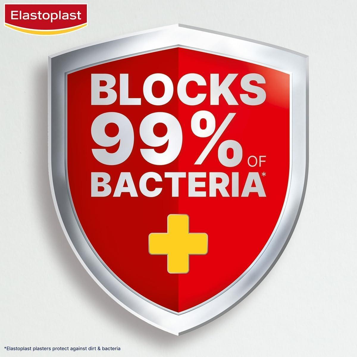 Elastoplast Elastoplast Aqua Protect Plasters 100% Waterproof (20), Waterproof Plasters Ideal for Washing, Showering, Bathing and Swimming Plasters Waterproof