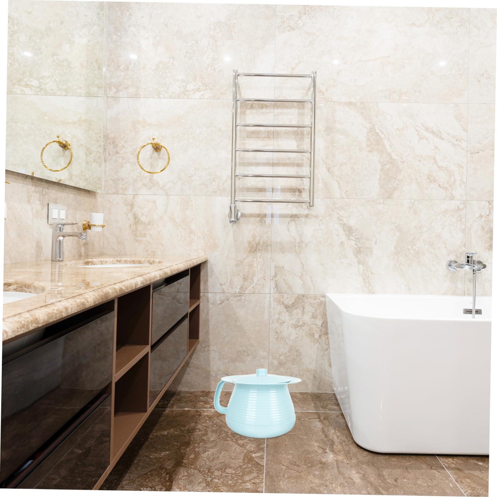 Healeved 1pc Children\'s Potty Urinal Adult Decorative Spittoon Children\'s Domestic Urine Storage Pot Portable Adult Urinal Bottle Night Urine Pot Spittoon with Lid Dustproof Spittoon