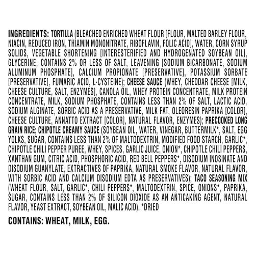 Taco Bell Taco Bell Queso-Burrito Cravings Kit, 21.5 oz Box