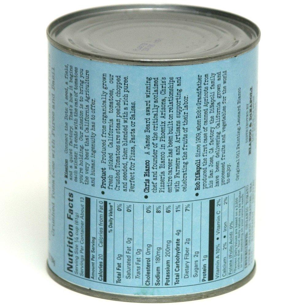 Bianco DiNapoli Bianco DiNapoli Organic Crushed Tomatoes 28 oz (Pack of 12)