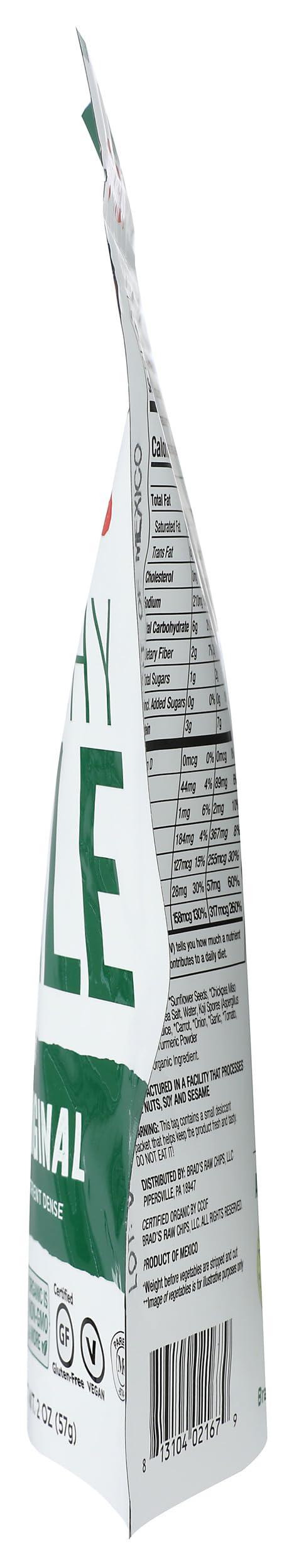 Brad\'s Plant Based Brad\'s Plant Based Kale Chips, Original, 2 Oz