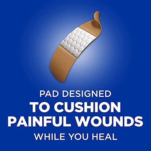Band-Aid Band-Aid Flexible Fabric Bandages Extra Large All One Size - 10 ct, Pack of 3