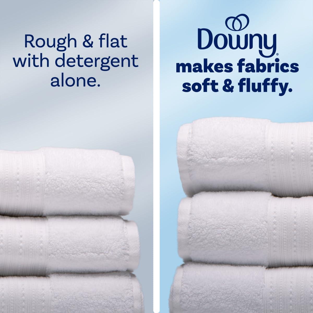 Downy Downy Fabric Softener Liquid, April Fresh Scent, 140 fl oz, 190 Loads, HE Compatible, Downy Fabric Softener, Liquid Fabric Softener, Laundry