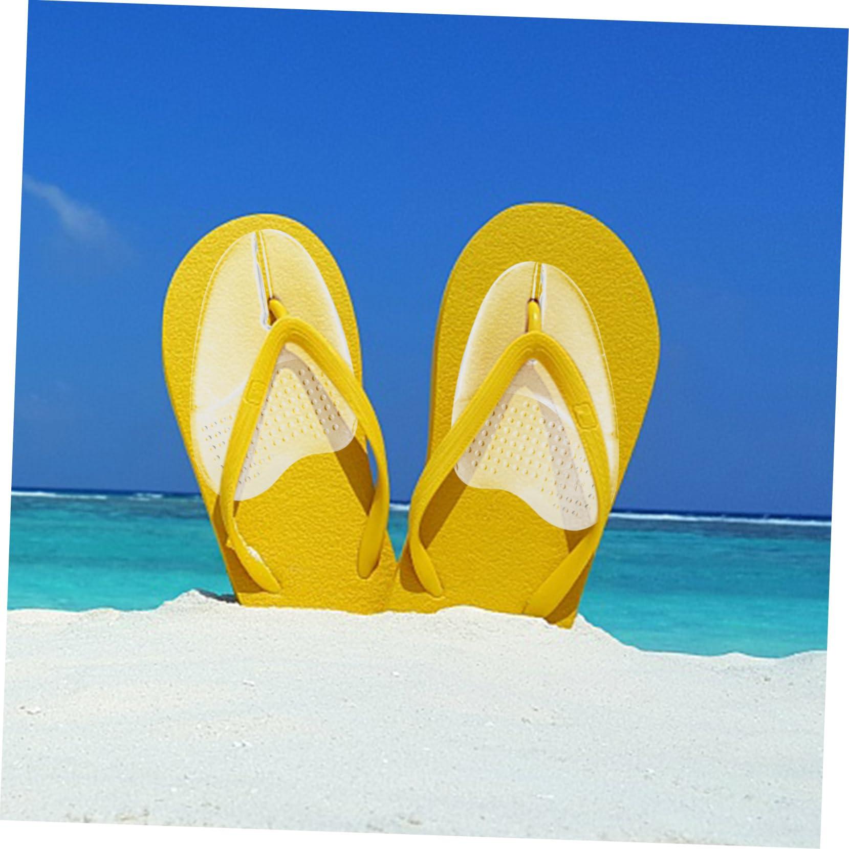 Healeved Healeved Toe Protector 3 Pairs Toe Guards Sandals Flip-flops Toe Pad Toe Cushion Sandal Inserts Sandal Toe Protectors Forefoot Cushion Shoes Toe Protectors Feet Gel Floor Mat Toe Cushions