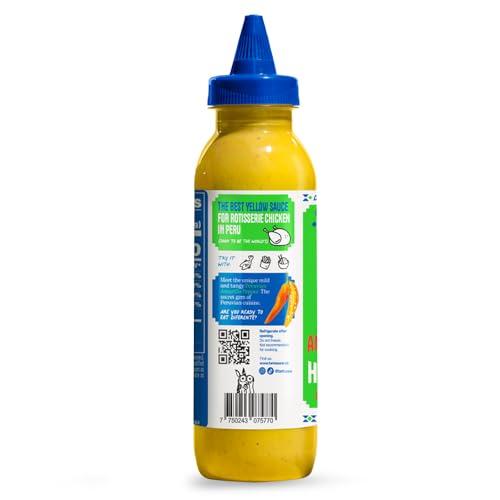 TARI Tari Hot Sauce - Peruvian Aji Amarillo - Perfect for Burgers, Tacos, Eggs, Chicken & more - 11.8 oz