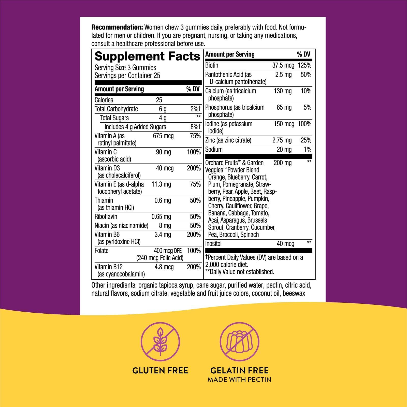 Nature's Way Natures Way Alive - Women's Gummy Vitamins 75 Count