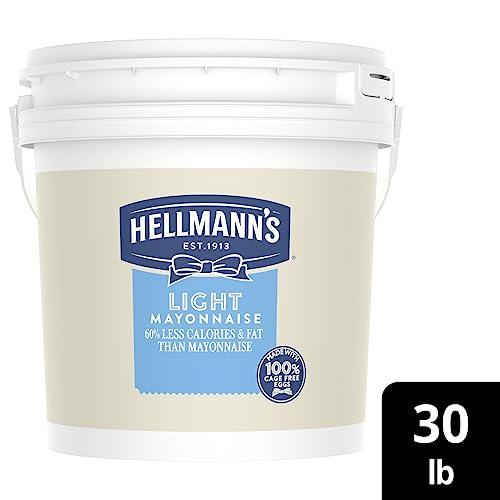 HELLMANN\'S Hellmann\'s Light Mayonnaise, 32-Pound Boxes (Pack of 1)