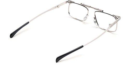 Slimfold By Kanda SlimFold Reading Glasses by Kanda of Japan Model 3 Color Silver Strength +3.25