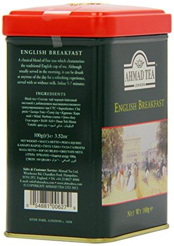 Ahmad Tea Ahmad Tea English Breakfast Tea, 3.5-Ounce Tins (Pack of 6)