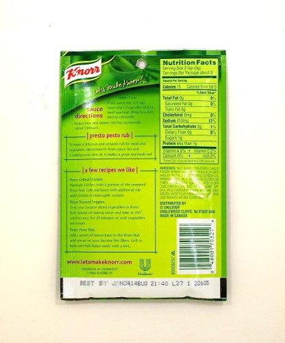 Knorr KNORR MIX SCE PASTA PESTO, 0.5 OZ (Pack of 6)