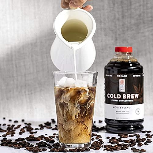 Kohana Coffee Kohana Cold Brew Coffee Concentrate, Organic, Original, 32 Ounce, Best Zero Calorie Low Acid Iced Coffee, Instant, Convenient and On The Go, Makes 16 Drinks, Single Bottle