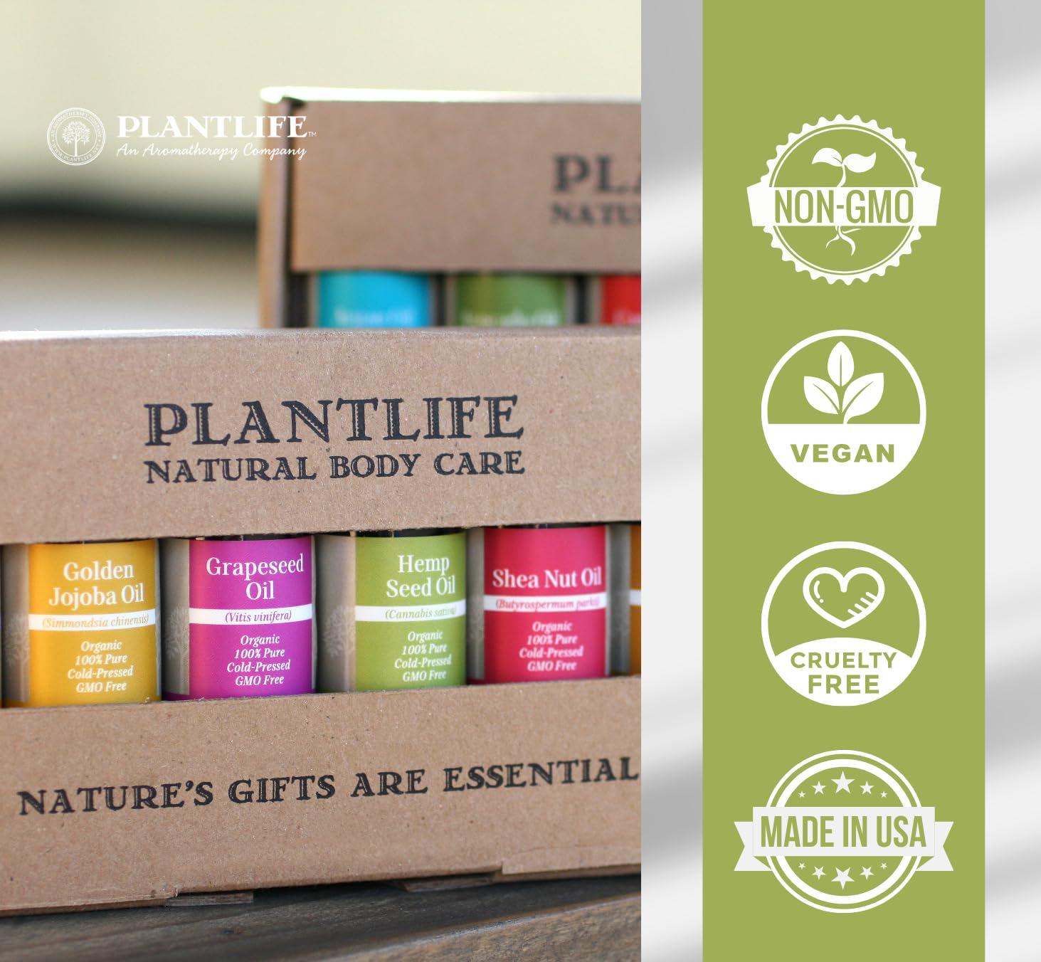 Plantlife Plantlife Neem Carrier Oil - Cold Pressed, Non-GMO, and Gluten Free Carrier Oils - for Skin, Hair, and Personal Care - 4 oz