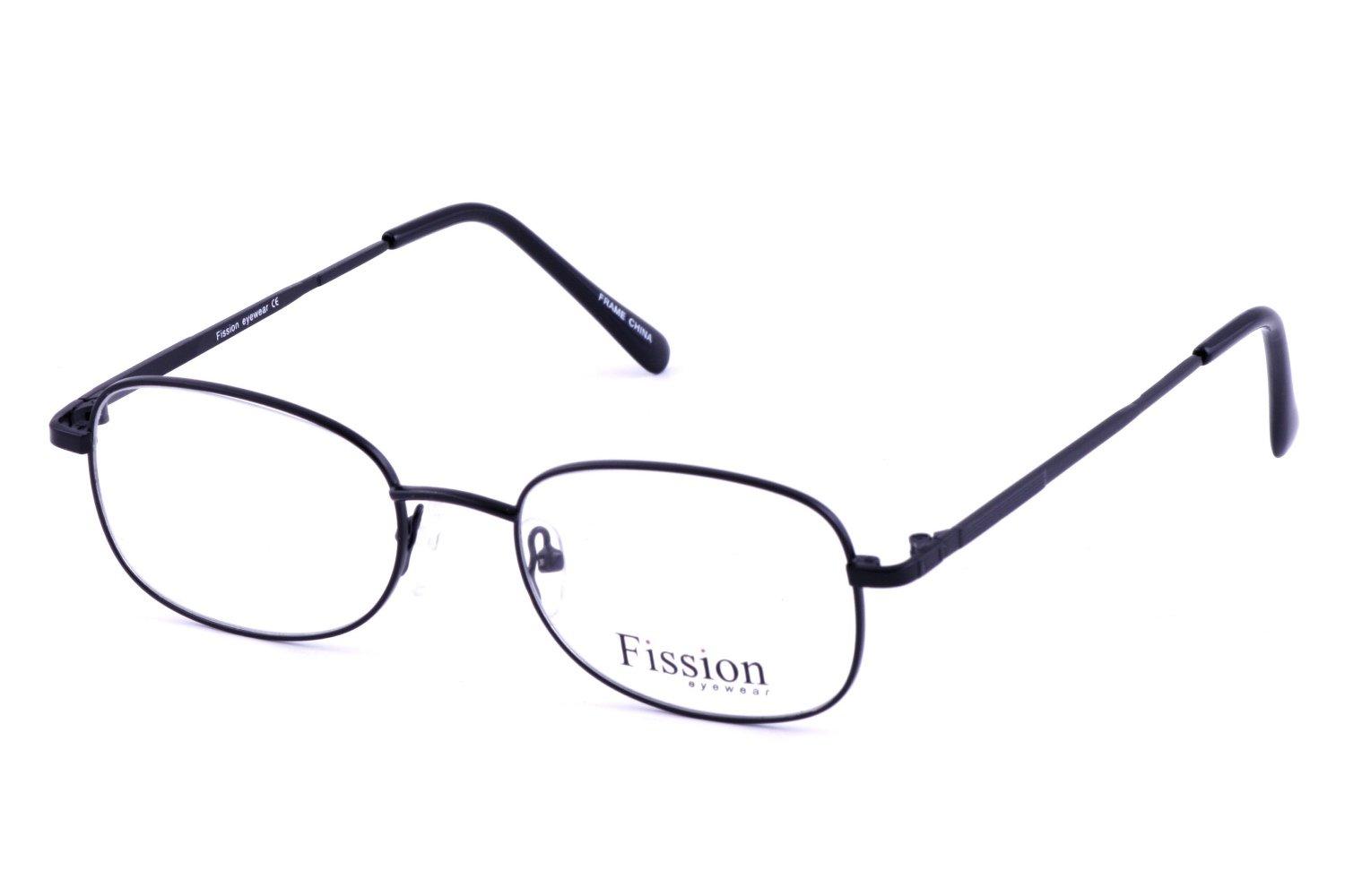 Fission New Fission 018 Eyeglasses|Clear Lens|Metal Frame|Size:53-20-140|Prescription Rx Eyewear