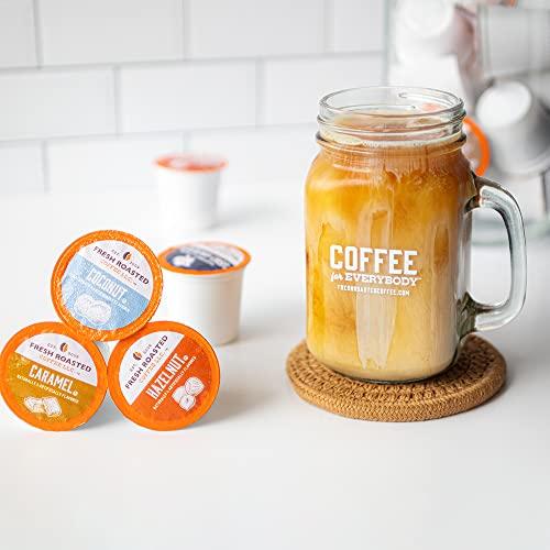 Fresh Roasted Coffee Fresh Roasted Coffee, Caramel, Flavored Coffee Pods, 24 Count