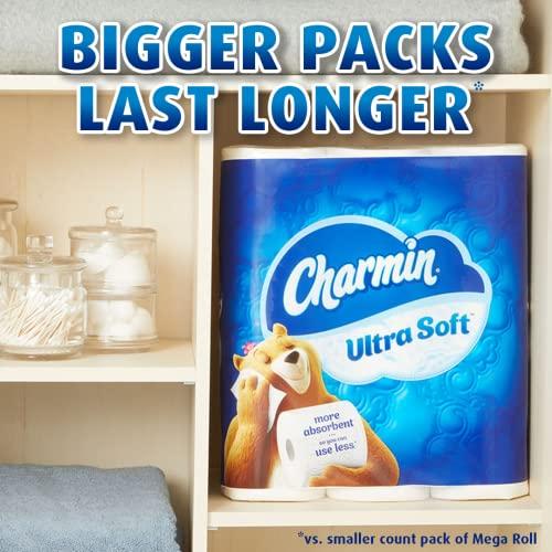 Charmin Charmin Ultra Soft Toilet Paper, 12 Mega Rolls = 48 Regular Rolls