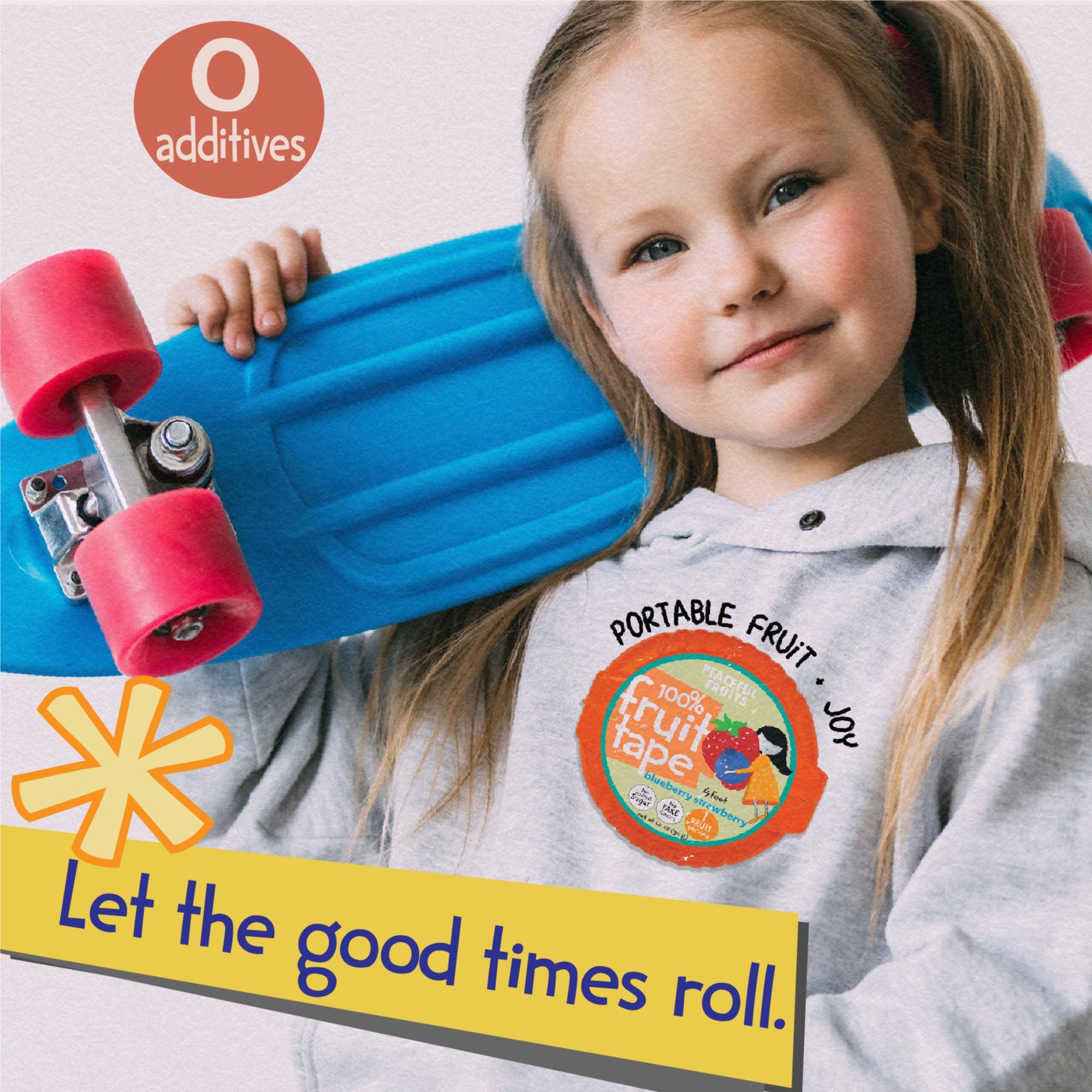 Peaceful Fruits Peaceful Fruits 100% Fruit Tape - Sour Cherry - 6 Packs - Just Fruit - No Added Sugars, No Sugar Substitutes, No Dyes