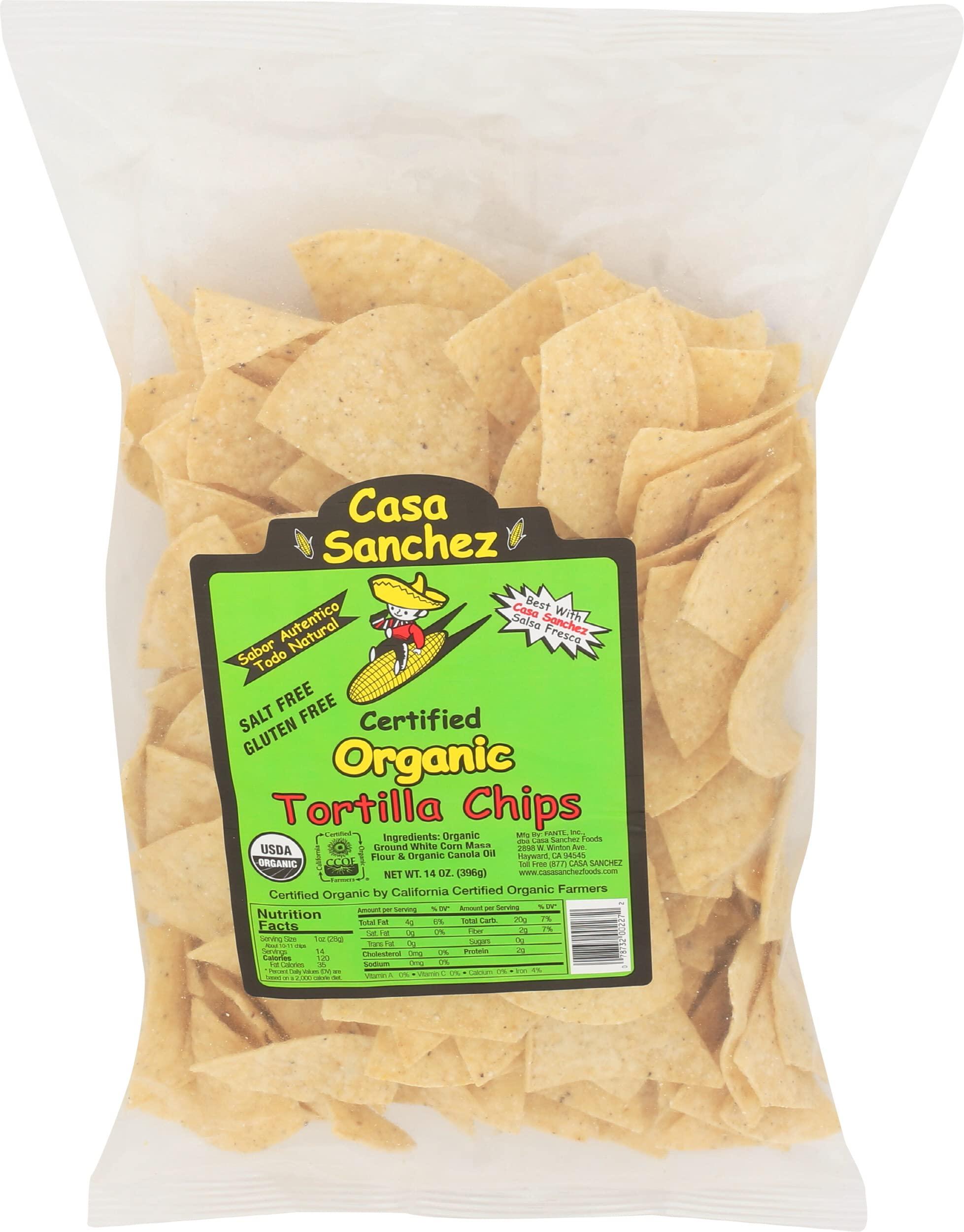 Casa Sanchez CASA SANCHEZ Organic Tortilla Chips, 14 OZ