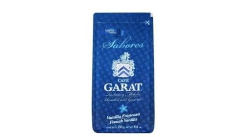 Garat Cafe Garat Gourmet Coffee - French Vainilla Flavor - Arabica - Roasted and Coffee - 8.8 ounces - 250 grams - Cafe Garat Vainilla Francesa