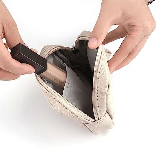 staol staol Storage Bag, Portable Sanitary Pad Bag Reusable Napkin Storage Organizer for Women Pad Pouch Bags Makeup Organizer, Khaki