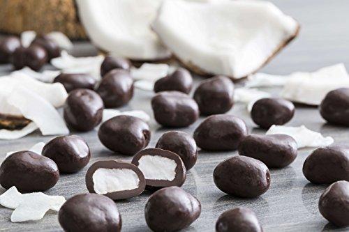 Tru Fru Tru Fru Dark Chocolate Dipped Freeze-Dried Coconut Melts (4.2 oz), 6-Pack Case