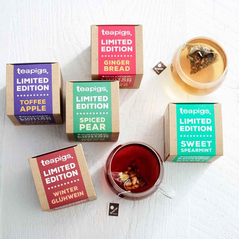 teapigs teapigs Sweet Spearmint Tea Made With Whole Leaves (2 Pack of 10 Tea Bags) Green