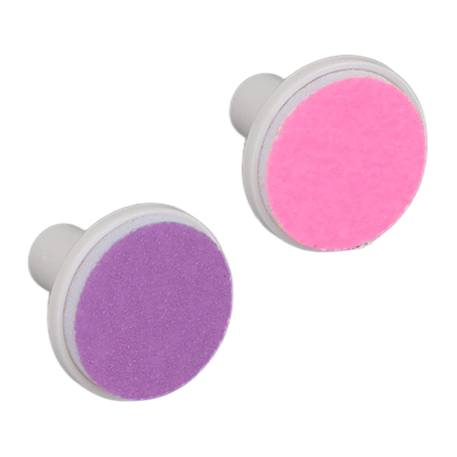 TIKATARER Baby Nail File Replacement Heads, 6pcs Baby Nail Trimmer Electric Replacement Pads Electric Baby Nail File Professional Electric Nail File Grinding Heads Accessory