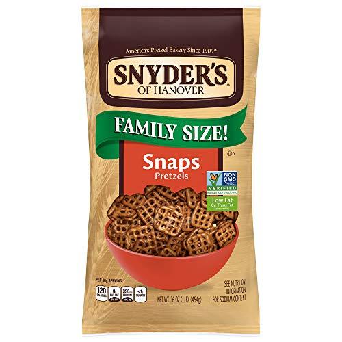 Snyder's of Hanover Snyder's Pretzel Snaps 16oz (Pack of 2)