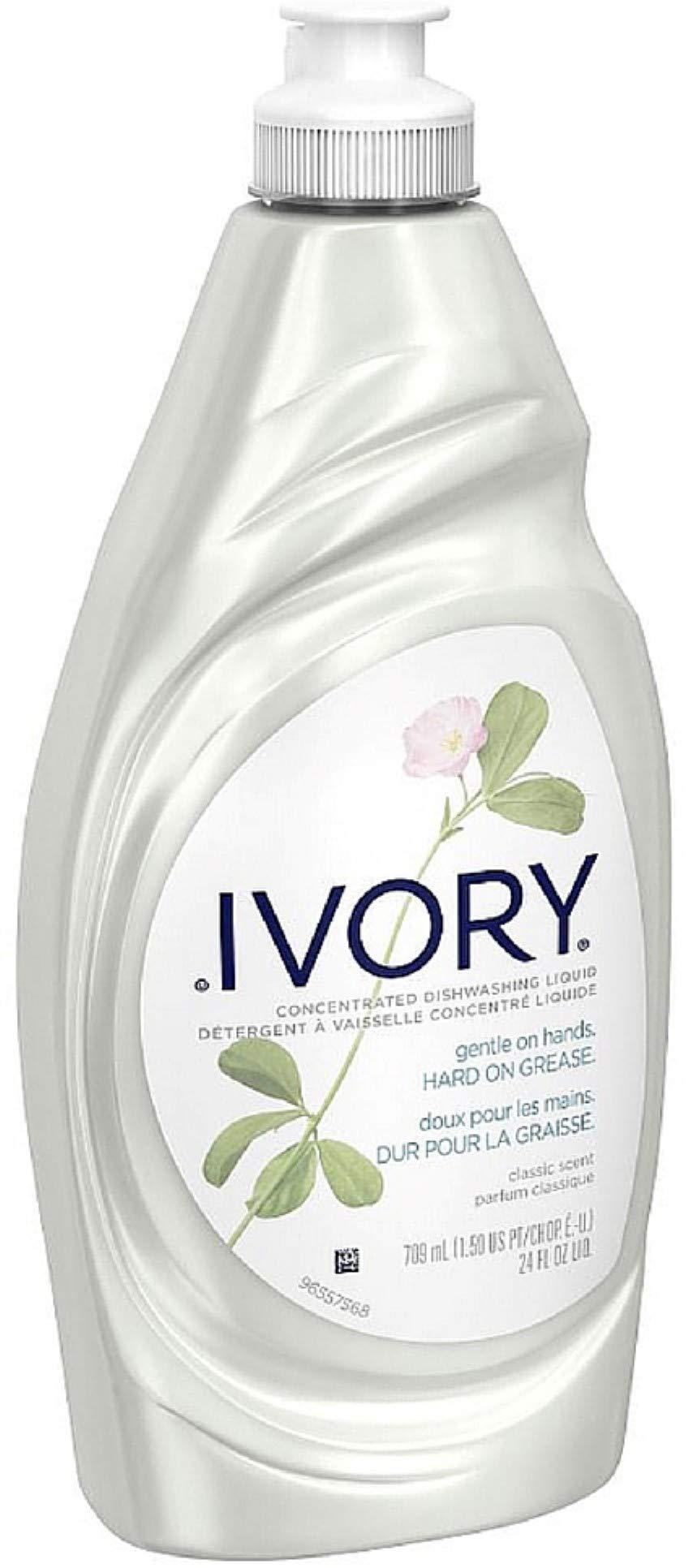 Ivory Ivory Ultra Classic Scent Dishwashing Liquid, 24-Ounce (Pack of 4)