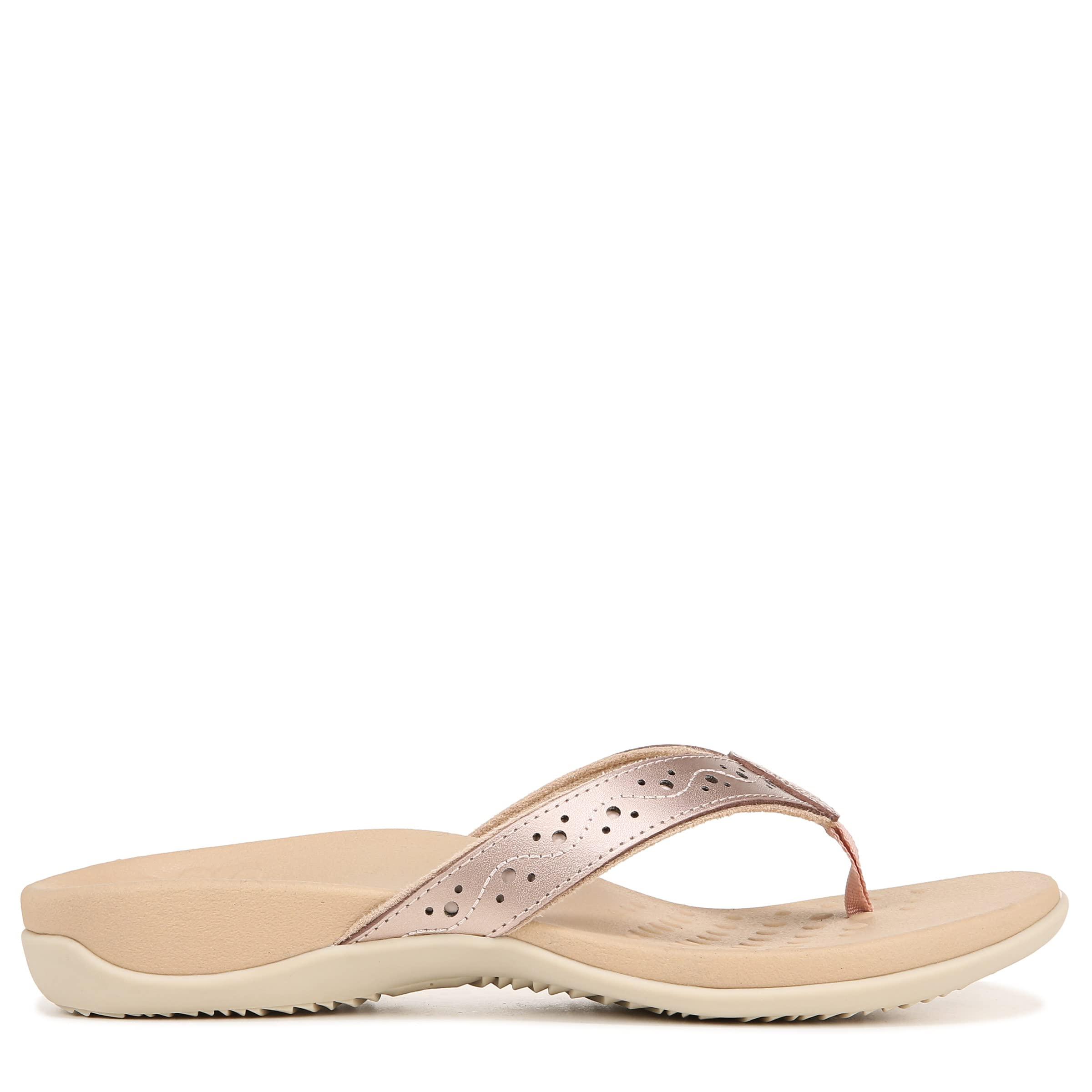 Vionic Vionic ALIZA6516.5W Aliza Rose Gold LTHR 6.5 W