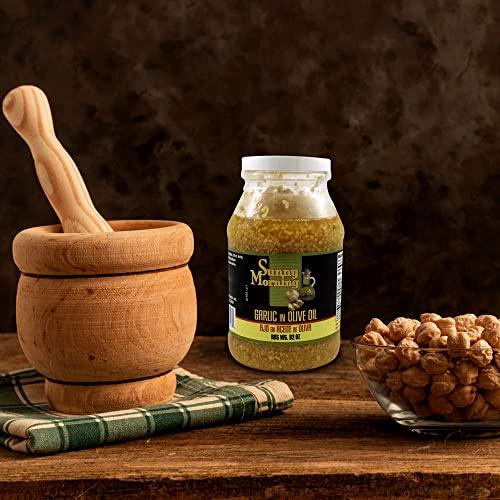 SEDLAV SEDLAV Minced Chopped Garlic in Olive Oil 32 Ounces (32 oz, 1)