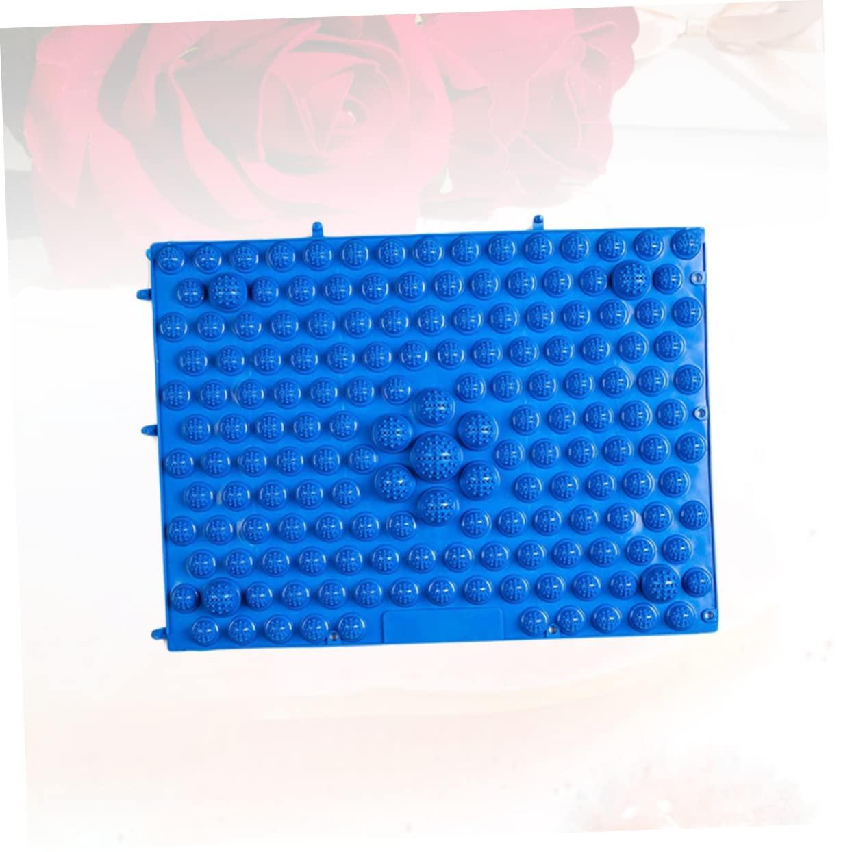 Healifty Healifty Reflexology Foot Mat Healthy Reflexology Foot Mat Foot Massage Pad Toe Pressure Relief Acupoint Mat for House Office 2pcs