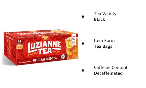 Luzianne Luzianne Unsweetened Iced Tea Bags, Gallon Size, 24ct Box (Pack of 1)