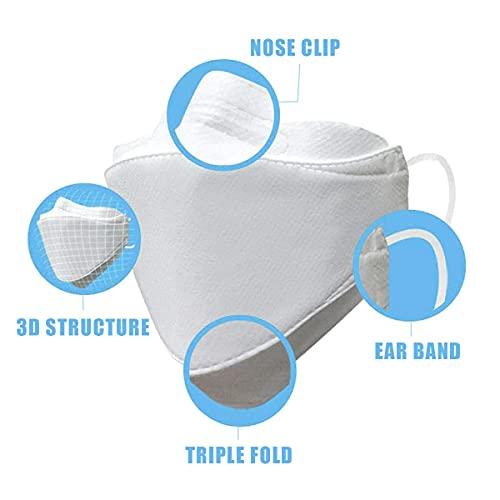 Christmas Feeling Christmas Feeling KF94 Face Masks Premium Breathable Comfortable Protection Individually Packaged Made in Korea (White Pack of 20)