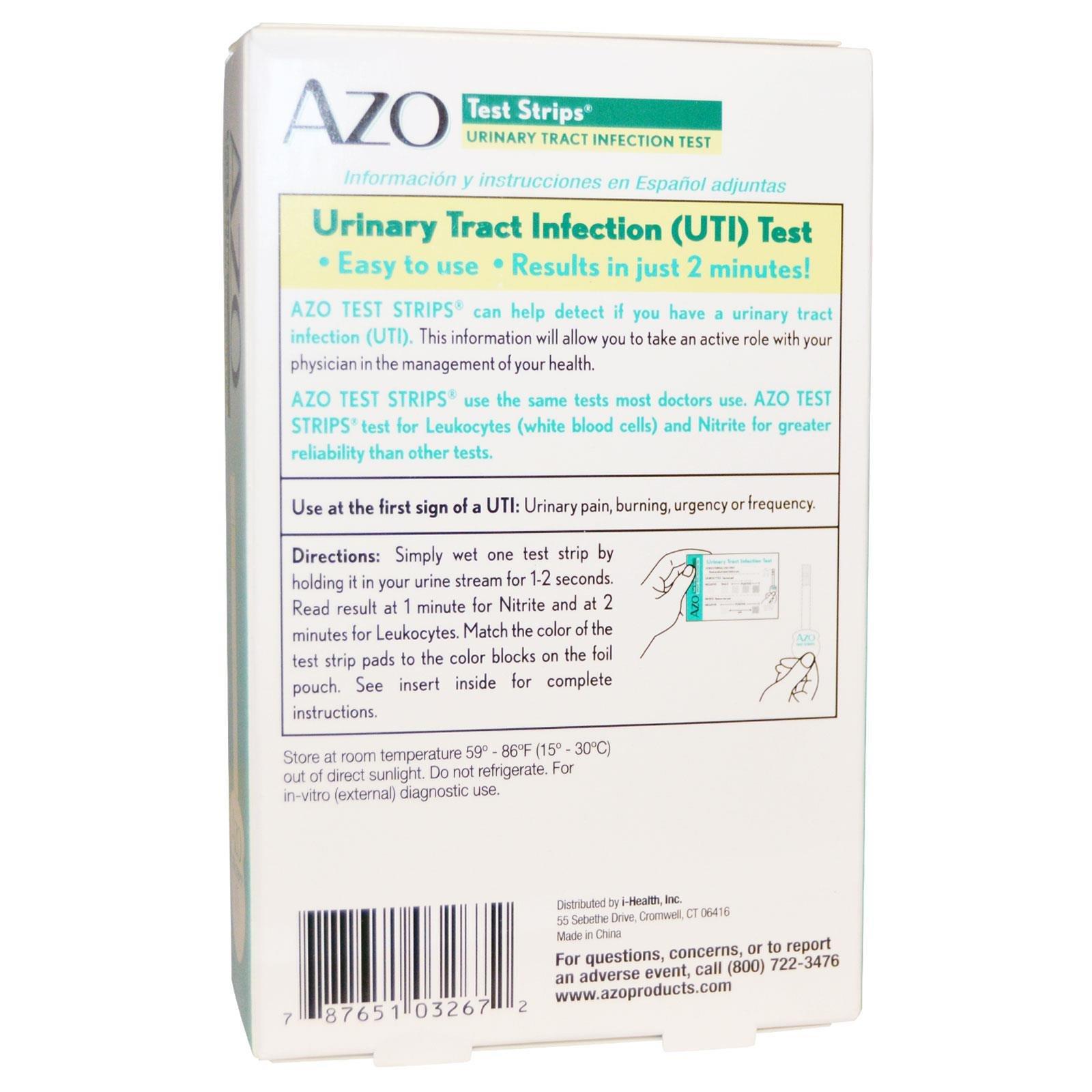 AZO Azo Test Strips, 3 Count(Packaging may vary)