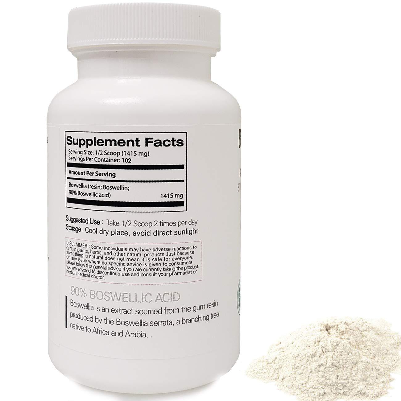 Prince Herb Prince 100% Pure Natural - Boswellia Serrata Extract Powder / 90% Boswellic Acid , 5.1oz / 145g (Boswellia Serrata Extract/ )