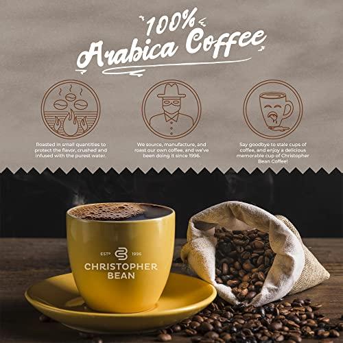 Christopher Bean Coffee Christopher Bean Coffee - Liquid Coffee Concentrate 30 to 1 Blend Bag in Box Instant Coffee or Cold Brew Concentrate - Hot or Iced Coffee Drinks - Chocolate Indulgence
