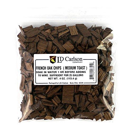 Barrel Brew French Oak Chips - 4 oz. - Medium Toast