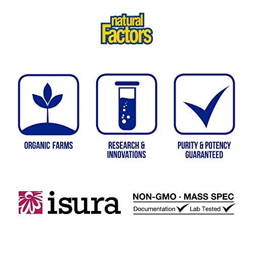 Natural Factors Whey Factors by Natural Factors, Grass Fed Whey Protein Concentrate, Aids Muscle Development and Immune Health, French Vanilla, 2 lb