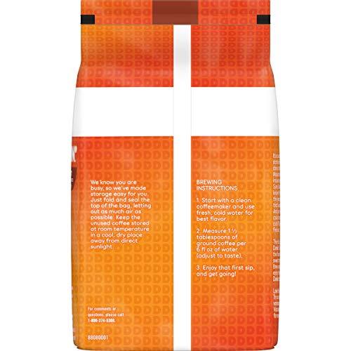 Dunkin' Dunkin' Hazelnut Flavored Ground Coffee, 20 Ounces (Pack of 6)