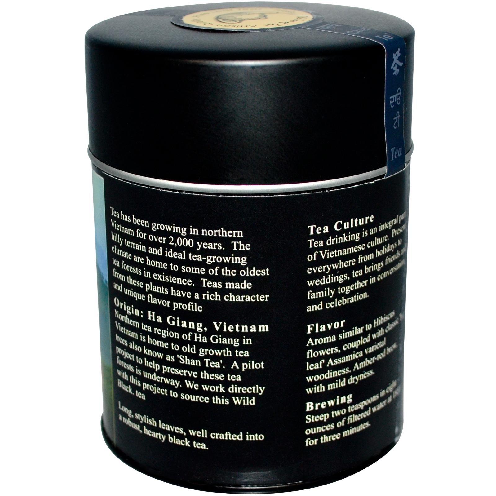 The Tao of Tea The Tao of Tea, Vietnamese Wild Black, Loose Leaf Tea, 3-Ounce Tin