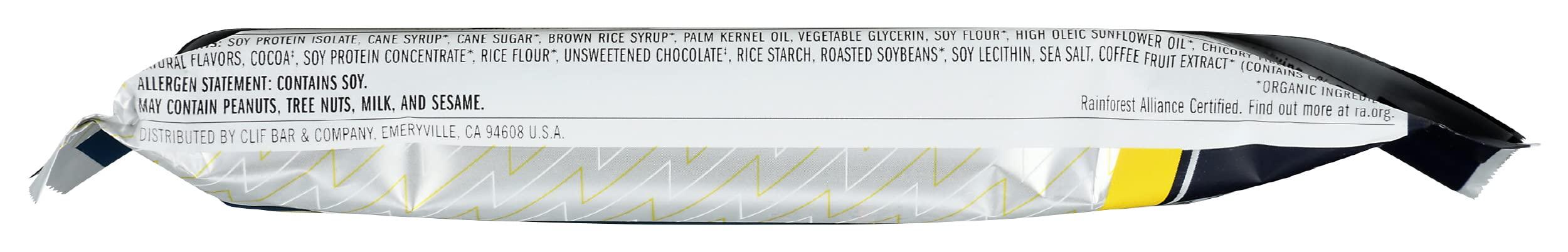 Clif Bar CLIF Chocolate Chip Cookie Dough Caffeine Builders Bar, 2.4 OZ