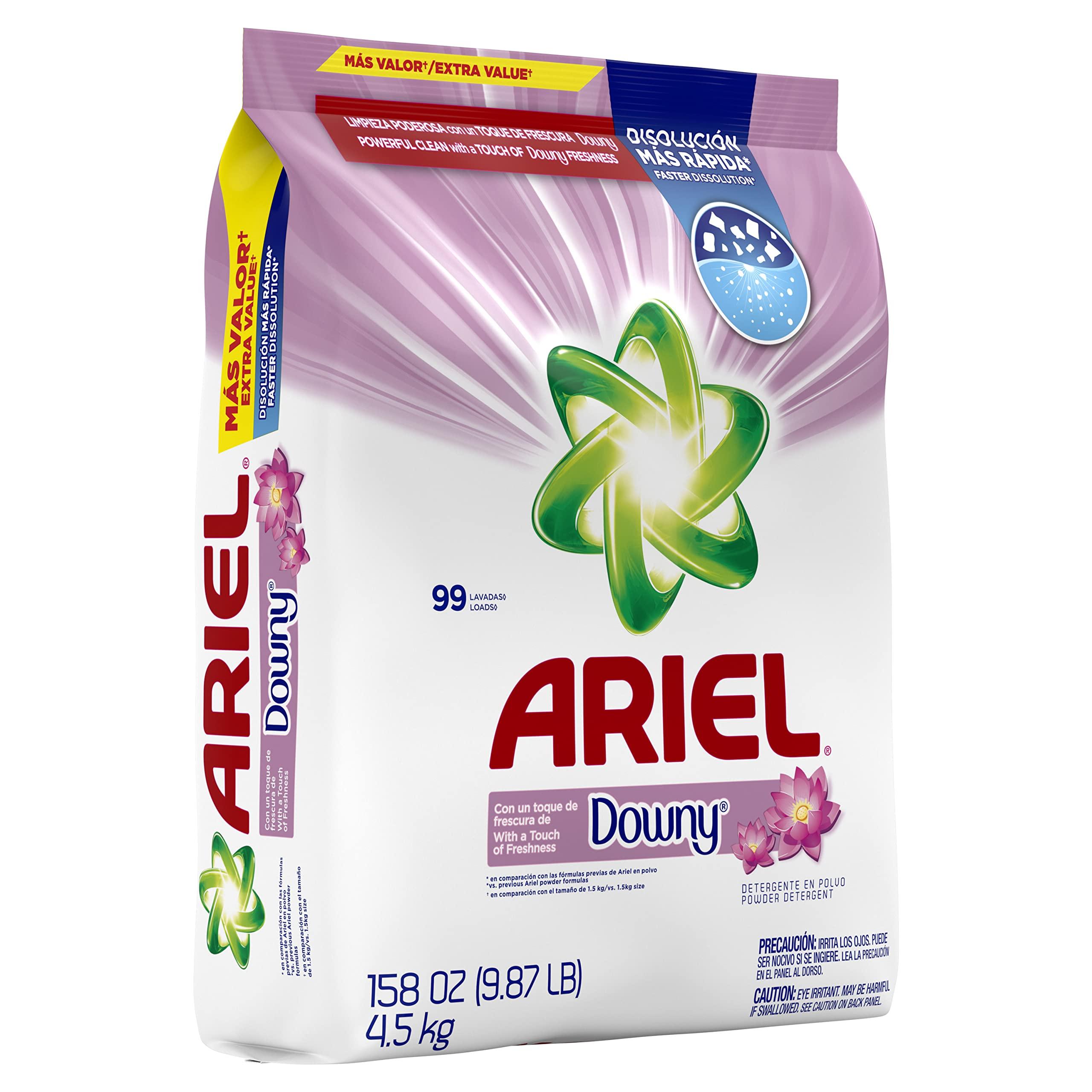 ARIEL Ariel, with a Touch of Downy Freshness, Powder Laundry Detergent, 158 oz, 99 loads (Pack of 2)