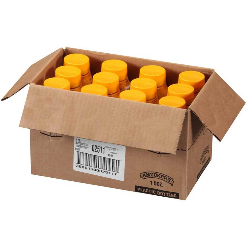 Smucker\'s Smuckers Butterscotch Sundae Syrup, 20 Ounce -- 12 per case.